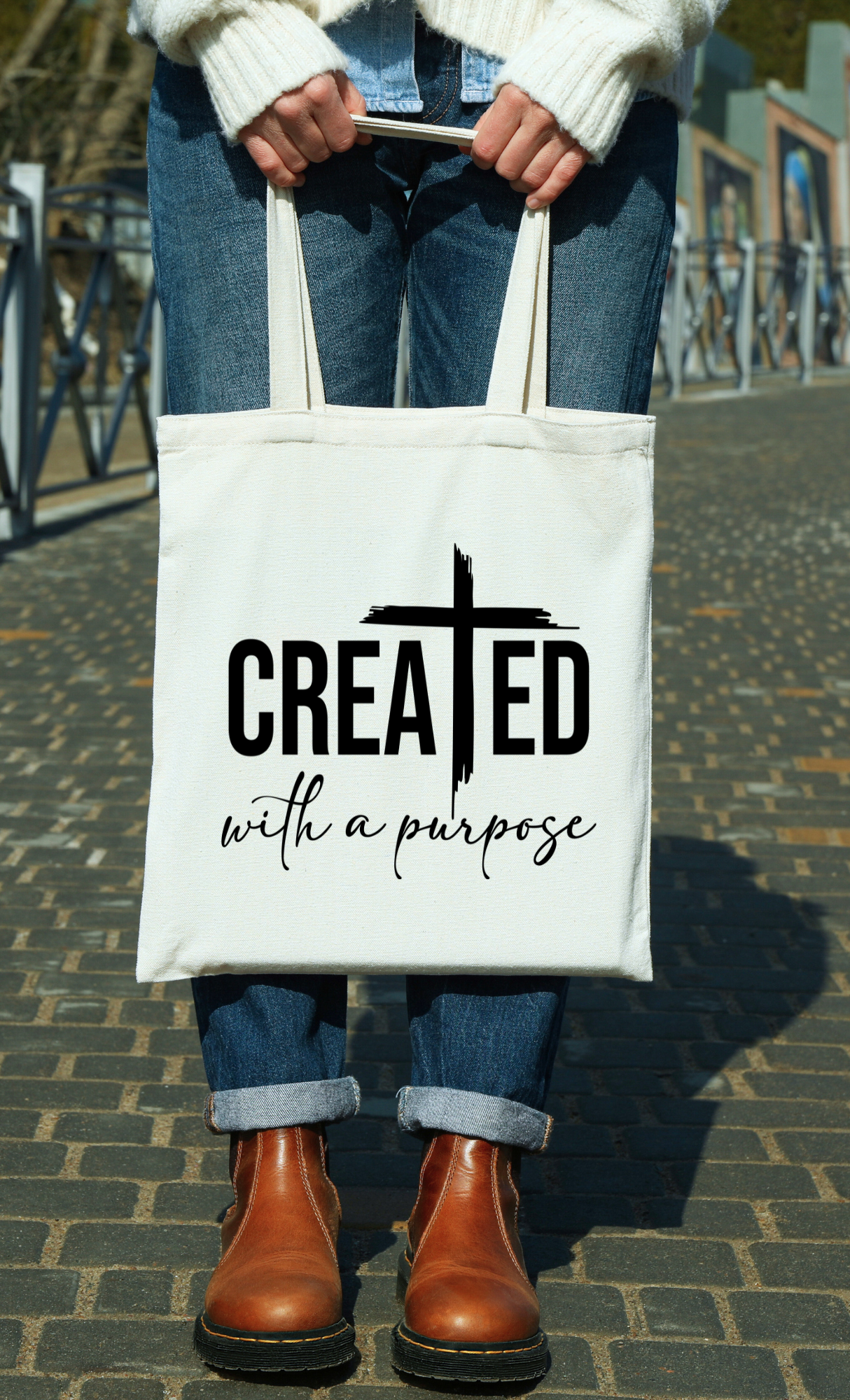 Tote Bag – Created with a Purpose