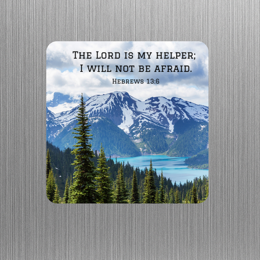 Christian Magnet - The Lord is my helper