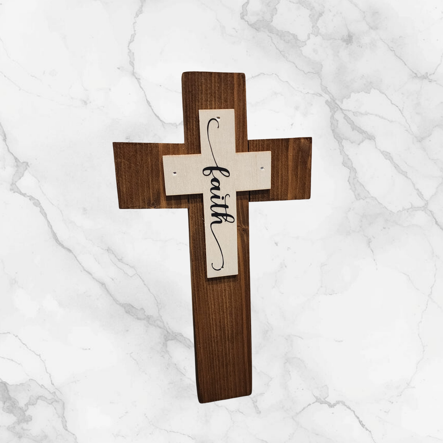 Faith Wooden Wall Cross