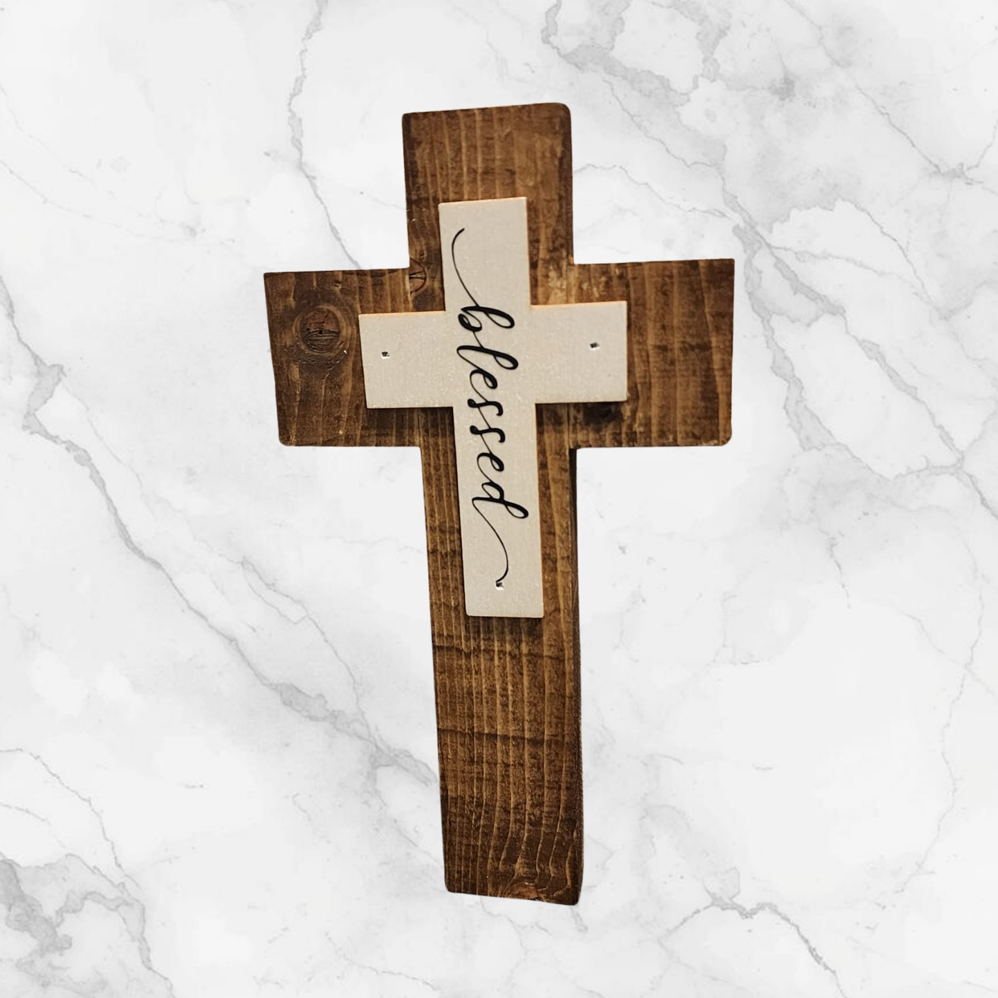 Blessed Wooden Wall Cross