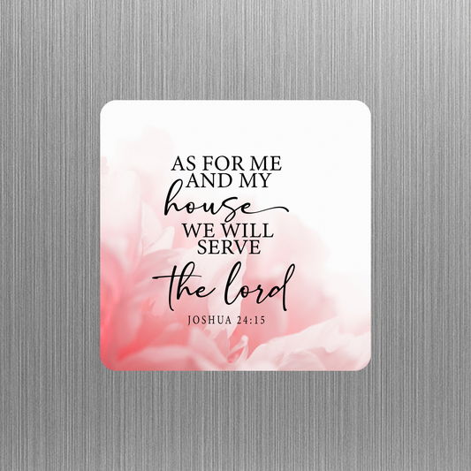 Christian Magnet - As for me and my house