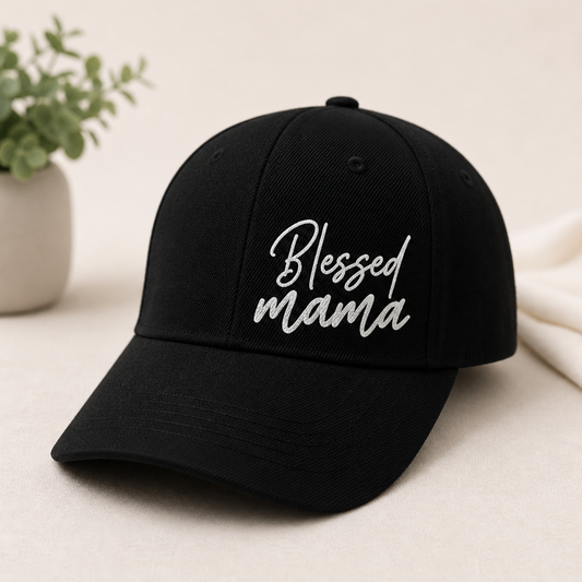 Blessed Mama Baseball Cap