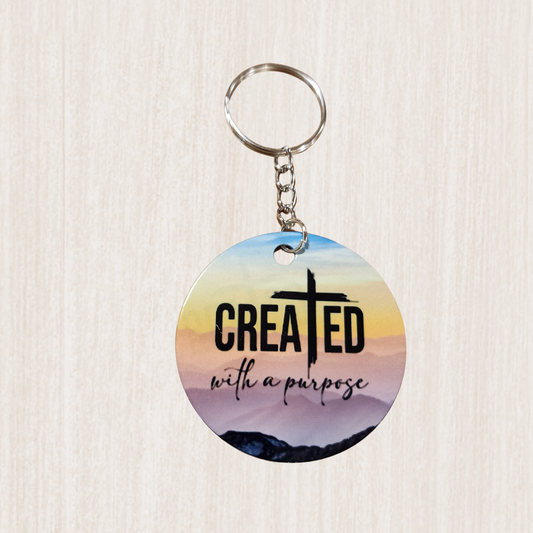 Created With a Purpose Keychain
