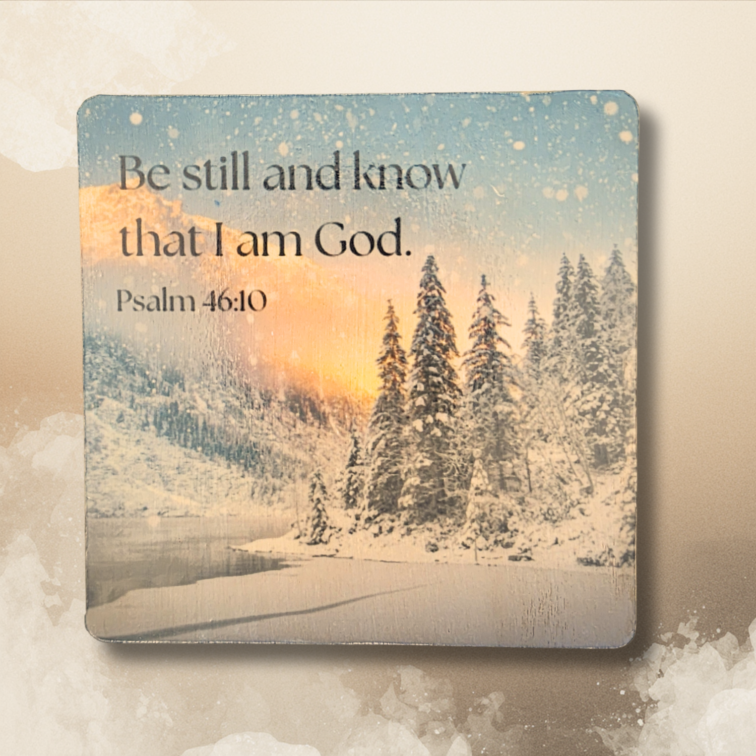 Christian Magnet-Be still and know that I am God
