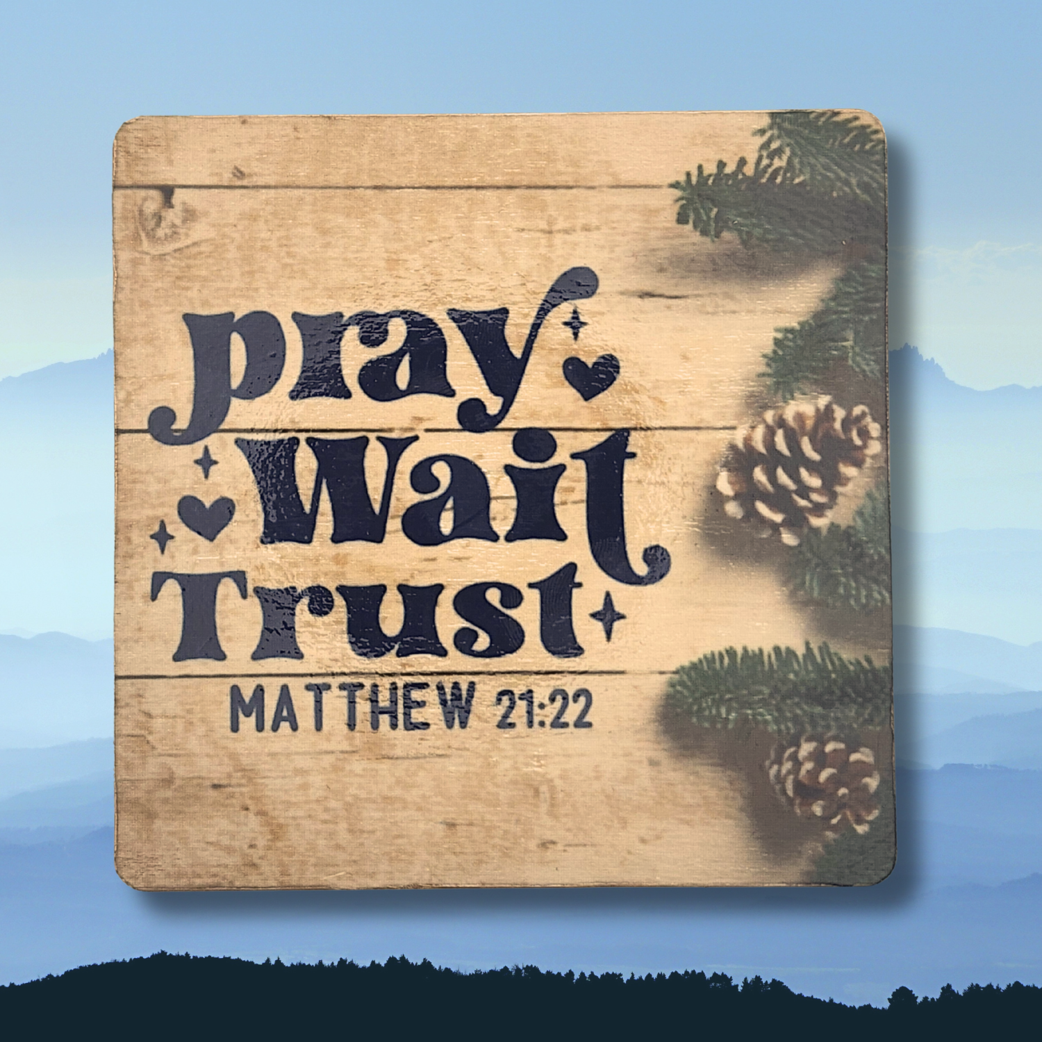 Christian Magnet-Pray Wait Trust