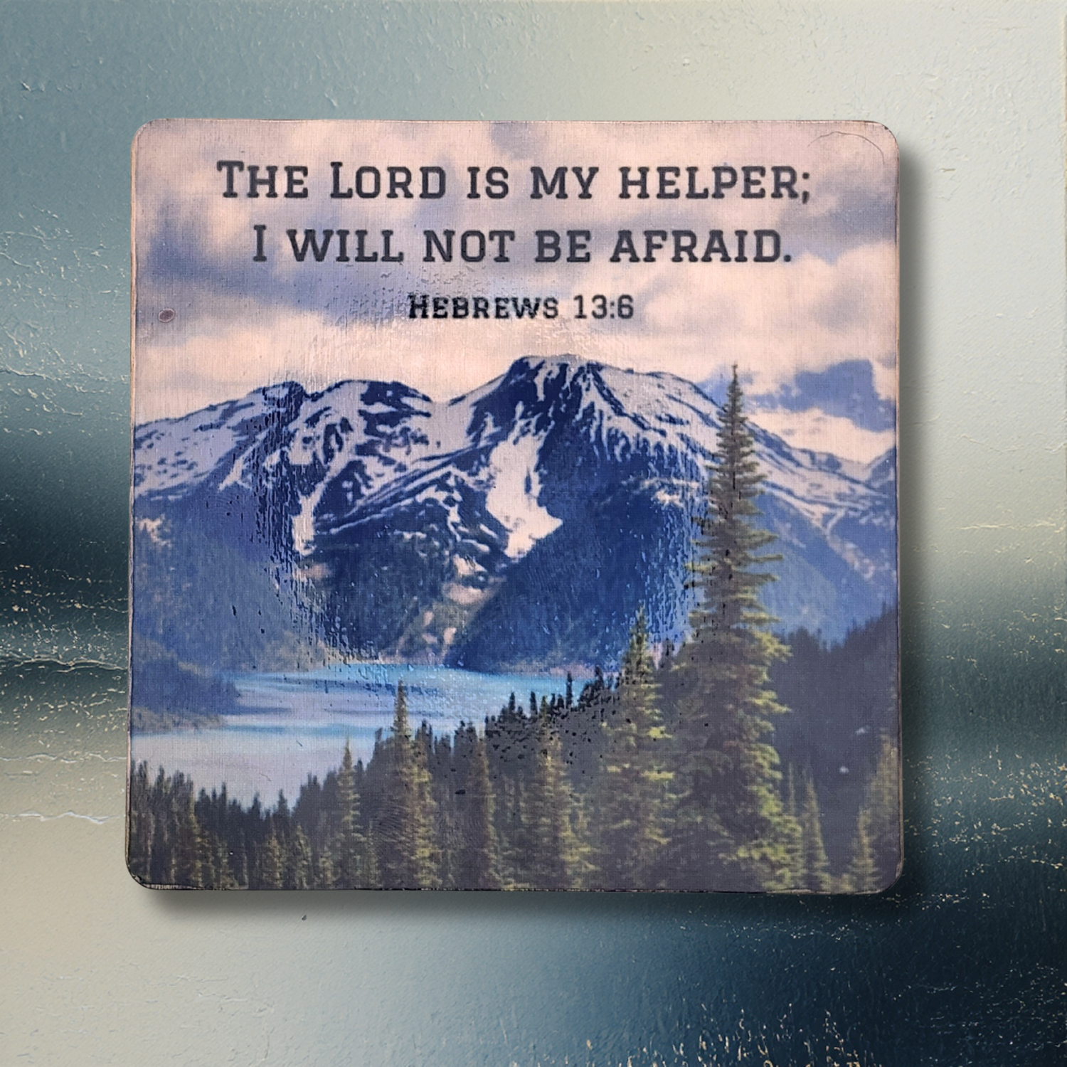 Christian magnet-The Lord is my helper