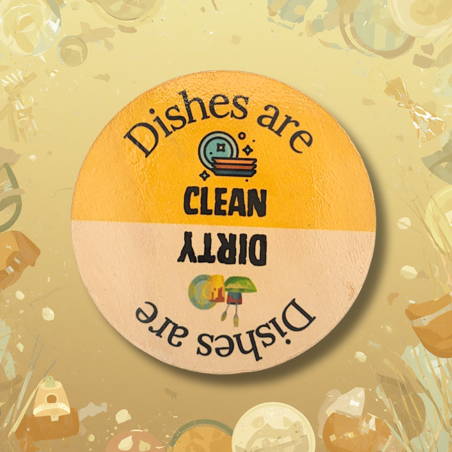 Dishwasher magnet