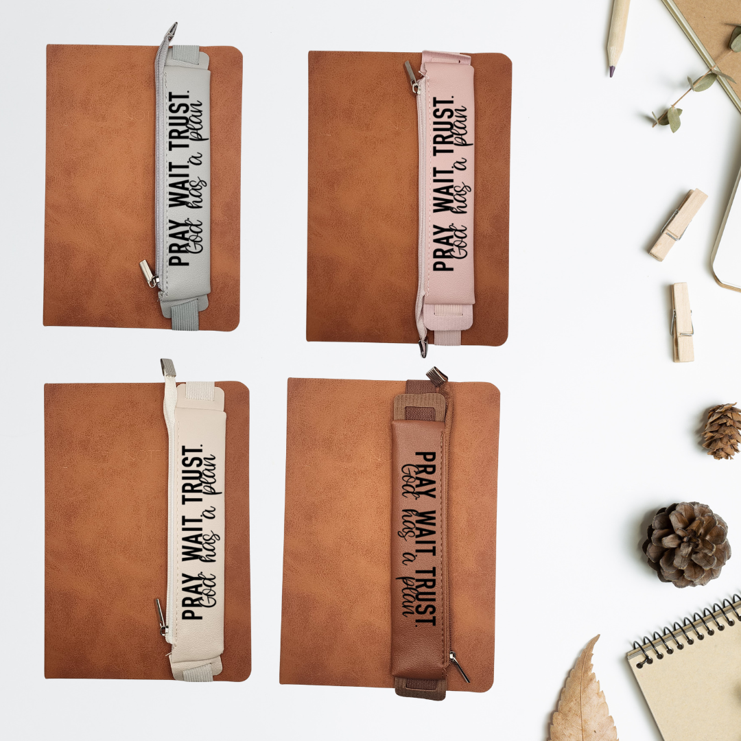 Journal Pen Holder God has a plan