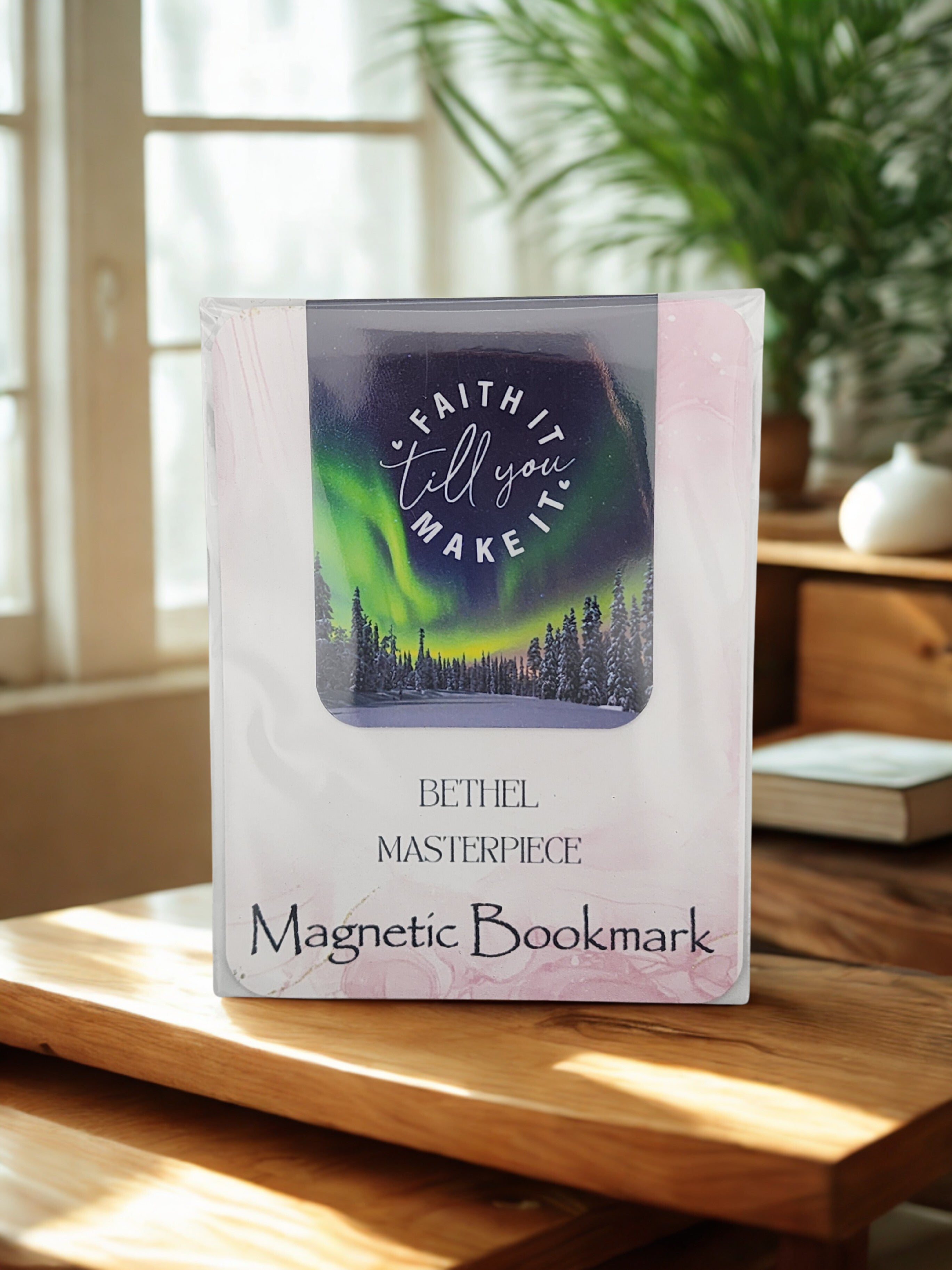 Magnetic bookmark Faith it till you make it