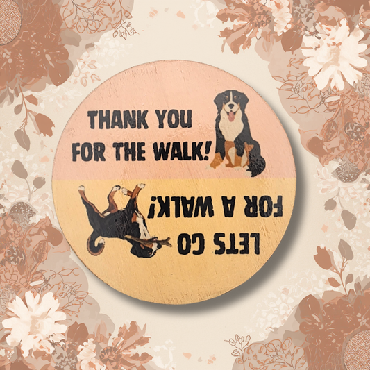 Paw check Magnet-Walk the dog magnet