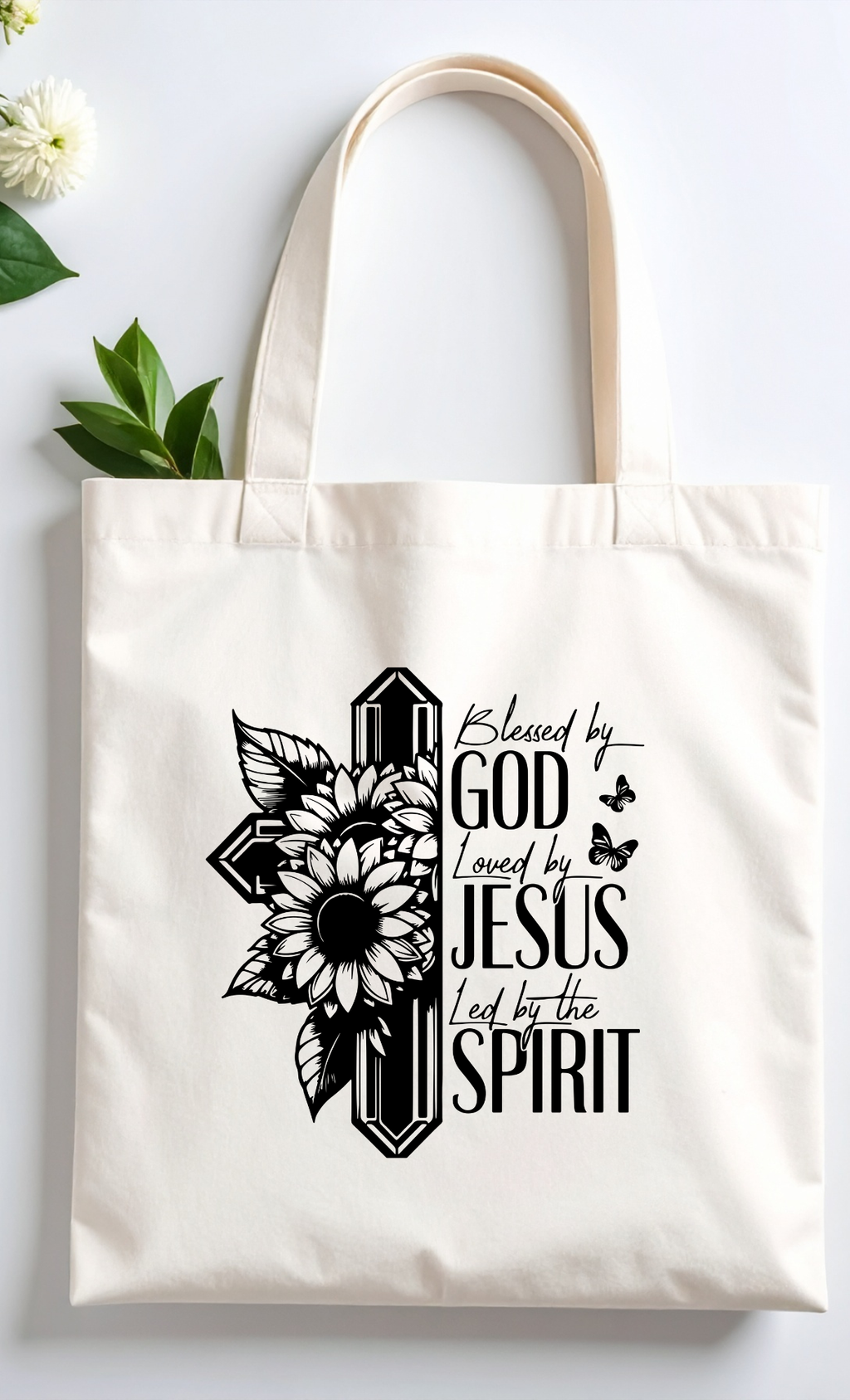 Tote Bag blessed by God