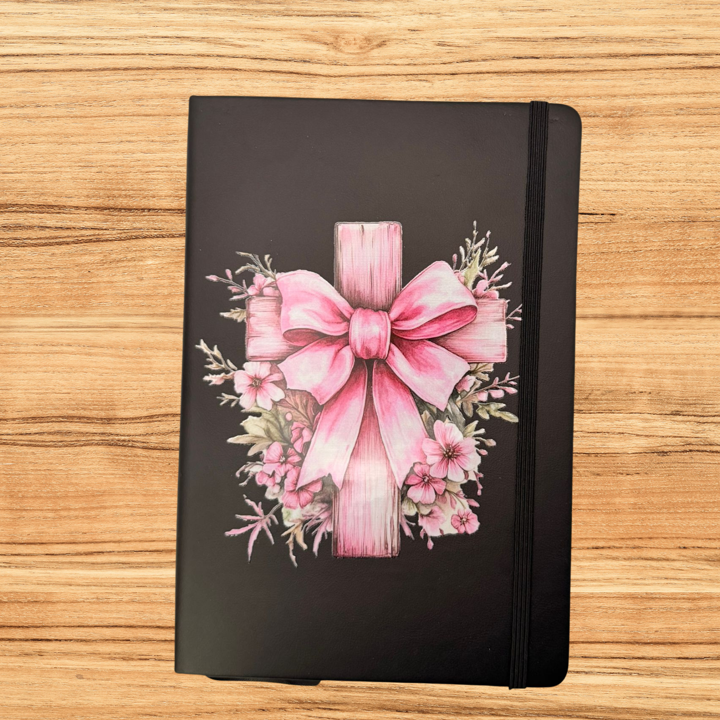 Floral Cross A5 Journal
