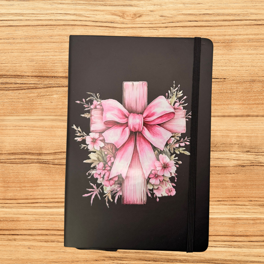 Floral Cross A5 Journal
